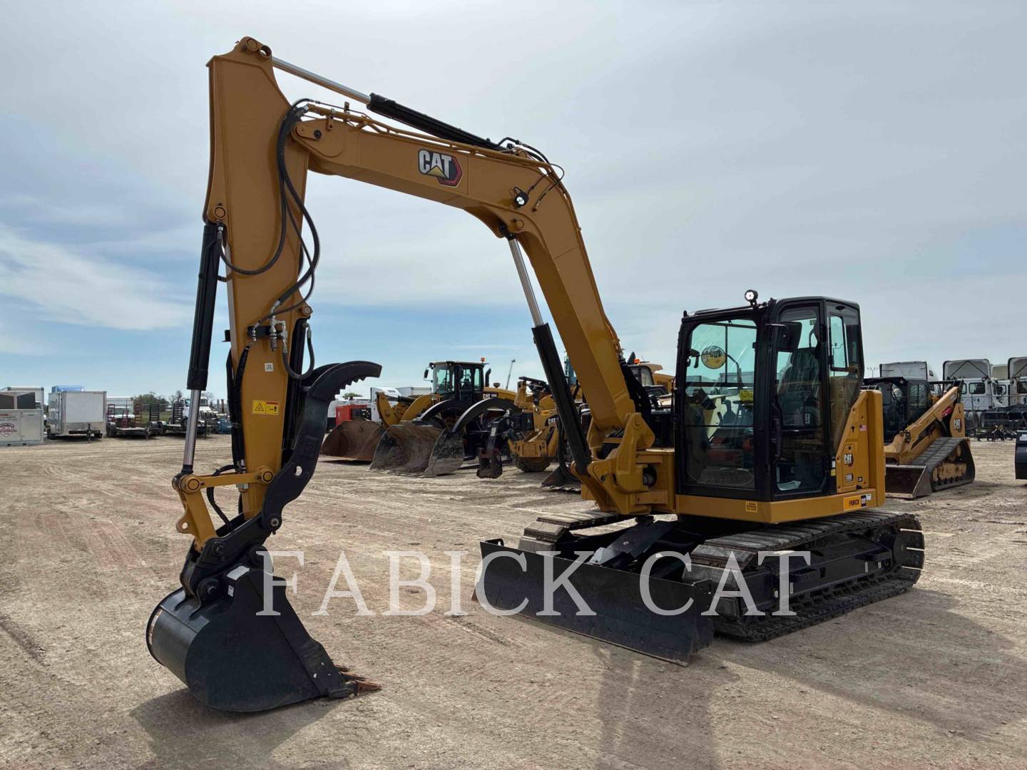 Caterpillar 308-07, 671 hours, S/N: GG810372, 2024