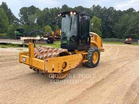 Caterpillar CP44B, Vibratory Single Drum Pad, 1023 hours, S/N: GNB00201, 2021
