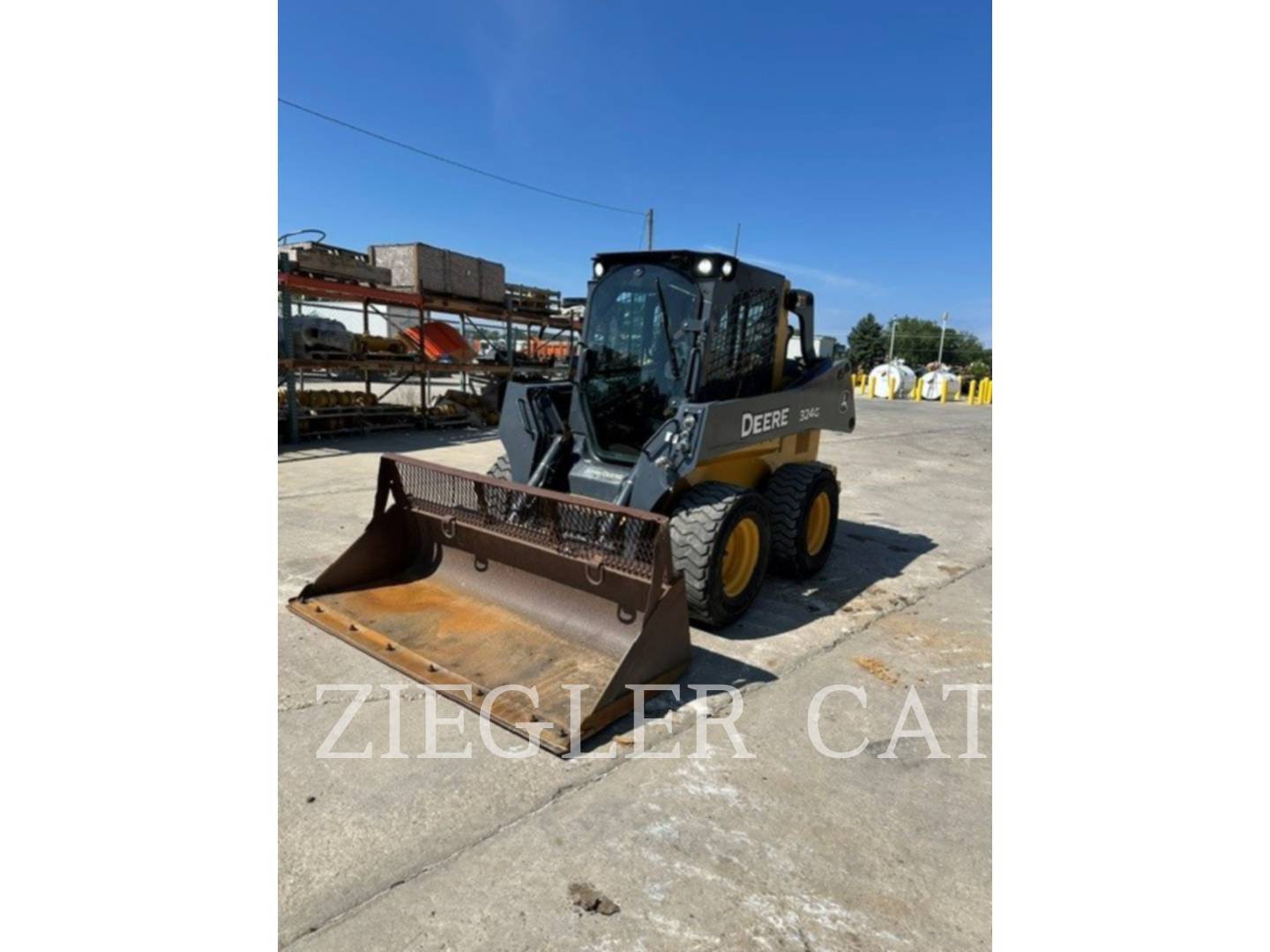 Deere & Co. 324G, Skid Steer Loader, 4083 hours, S/N: 1T0324GKAJJ337189, 2018
