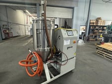 Dri-Air #APD-6, material dryer with 200 lb. hopper, 50 lb./hr., ADC with temperature set back feature, 2018
