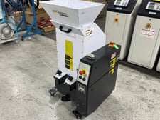 7.5" x 14" Autogrind #LSG-614, slow speed material granulator, 2.9 HP, 3/16" screen size