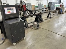 Bend-Tech #Dragon-A-400, CNC tube & pipe plasma cutting machine, Hypertherm Powermax 65, laser light, 2021