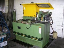 14" Dake #Cobra-350AX, circular cold saw, 1700/3400 RPM, 7" vise opening, 23" feeder index, 8 blades, 2.2/1.5