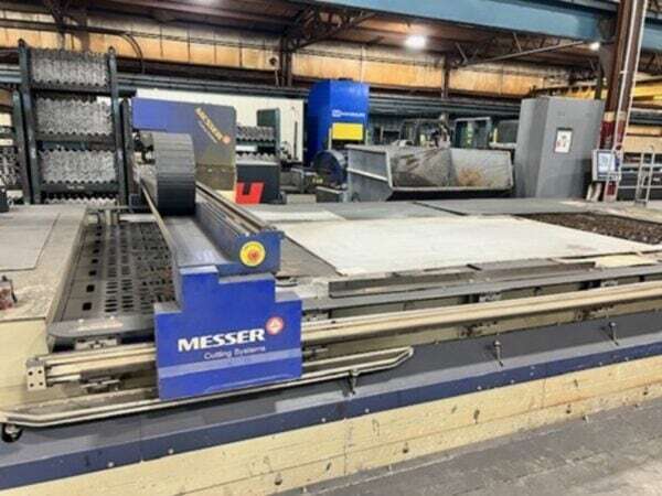 Messer #MMPlus8, 10' x 16' CNC plasma cutting table, Hypertherm HPR260XD, 1.5" mild steel capacity, 1200 IPM