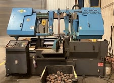 22" x 22" DoAll #DC-560NC, automatic dual column horizontal band saw, 230 V., 3 Ph., 2022