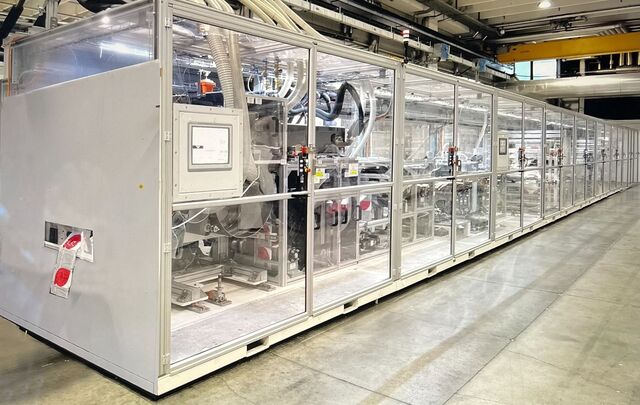Image for Complete packaging, sealing, labeling & bottling line, Laservision Firestar control, ABB blower, FIFE GMA actuators, Pfannenberg chiller, 2022