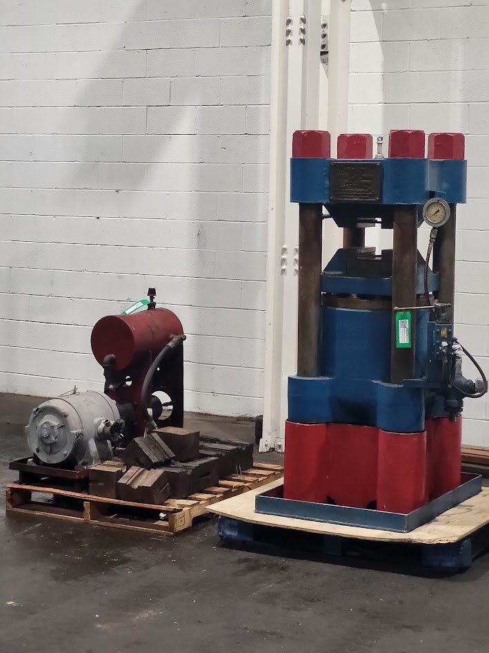 500 Ton, Skookum #500, Cold Flow Press / Cable Swage Press
