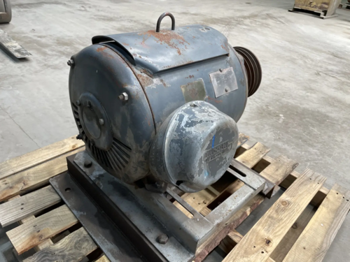 40 HP 1765 RPM Lincoln, AC guard electric motor, Frame 324T, 230/460 Volts, 100/50 amps, 60 Hz., 3 phase