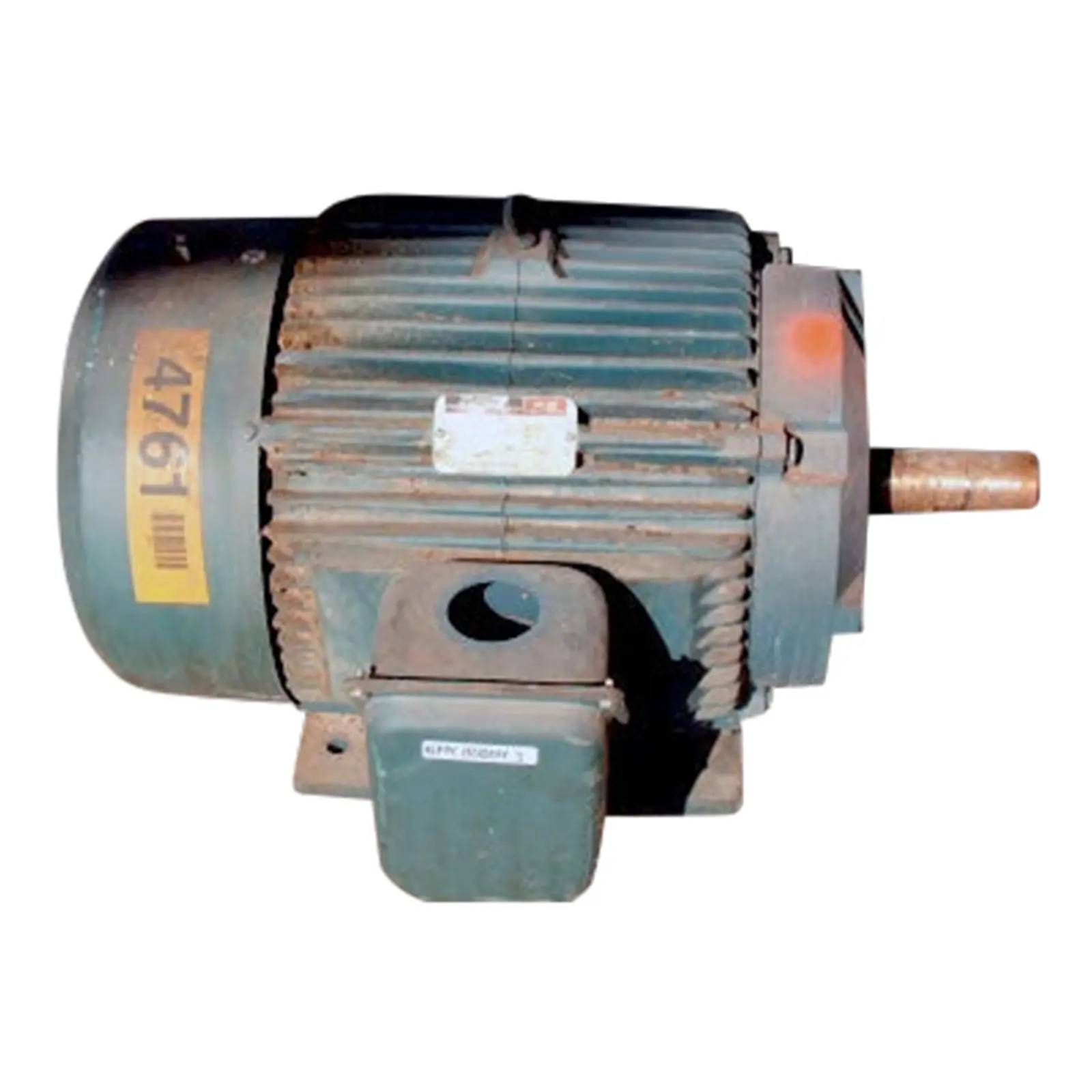 50 HP 1775 RPM Reliance #P32633466, AC electric motor, Frame 326T, 230/460 Volts, 117/58.8 amps, 60 Hz., 3