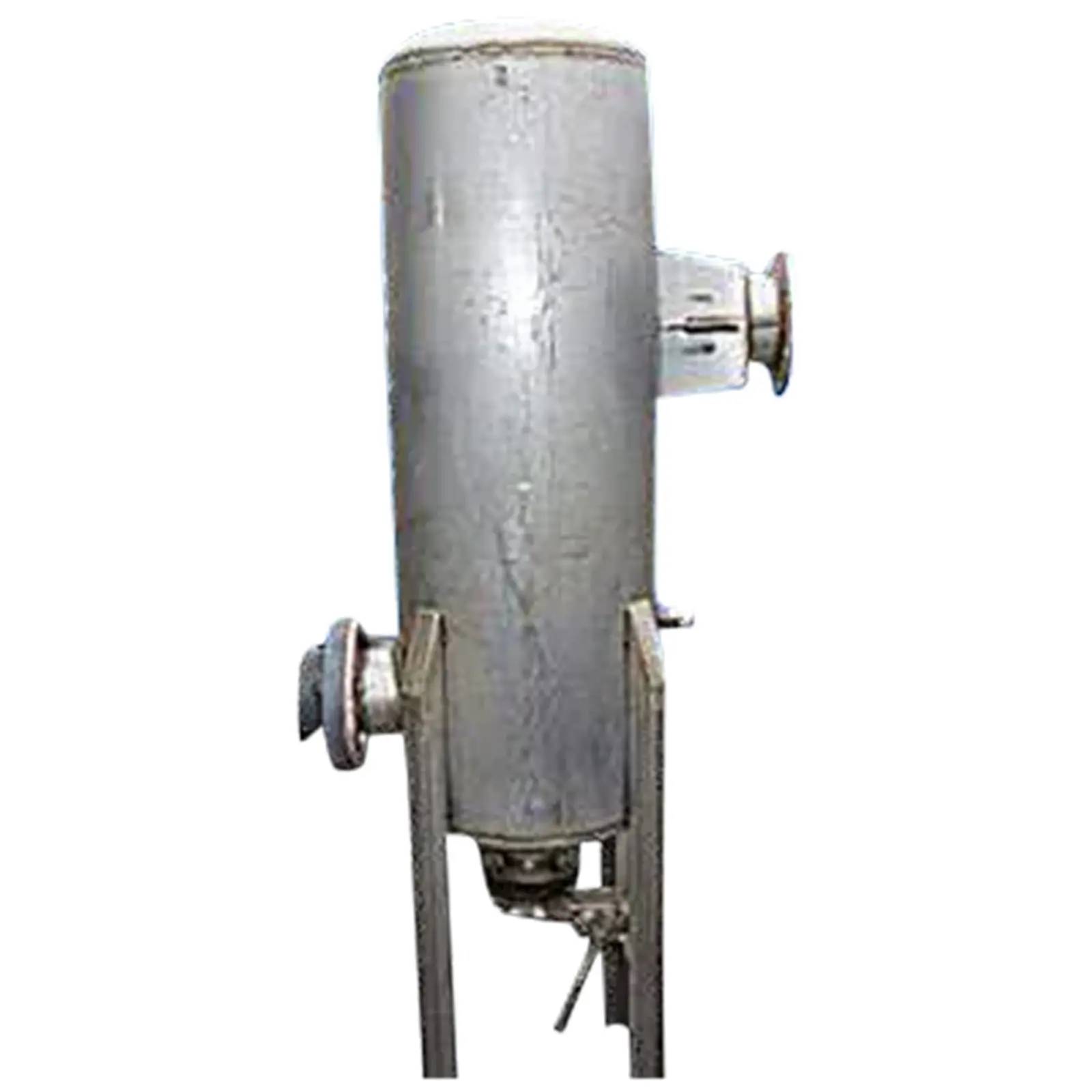 Universal Silencer #UVS-6, vacuum pump separator, 50 gallon, 6-1/2" diameter flange inlet, 6-1/2" flange &