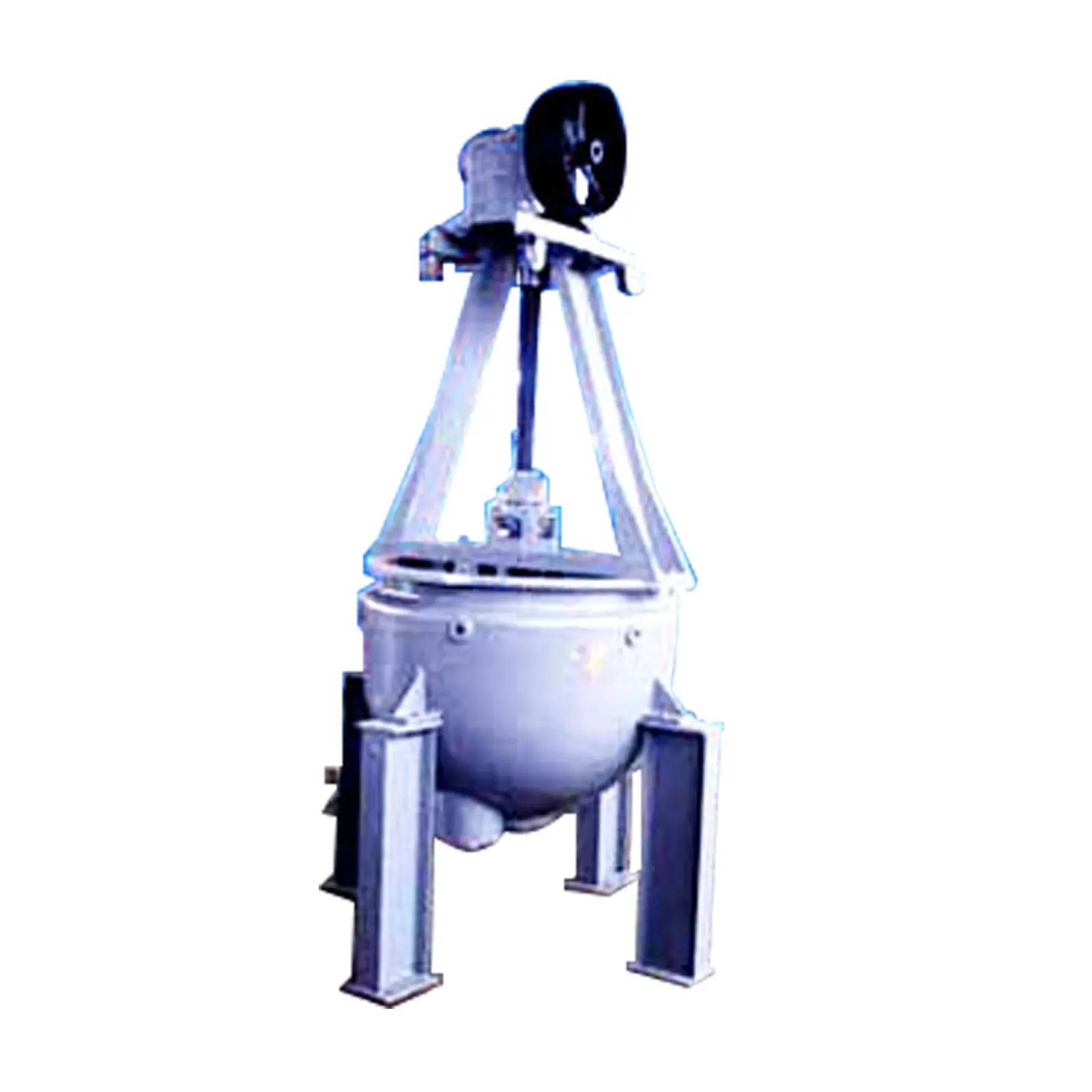 150 gallon Sowers #R, cast iron jacketed kettle w/ sweep agitation, Cleveland 100-VD speed reducer, 6' 2" L x