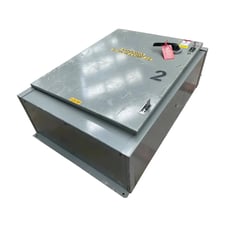 Ram Industries, screw compressor motor starter, 125 HP, 460 Volts, 150.2 FLA, 60 Hz., 3 phase (2 available)
