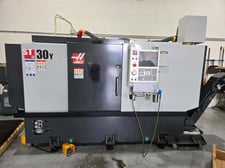 Haas #ST-30Y, CNC Lathe, 31.7" swing, 18" turning diameter, 23" machining length, 12" chuck, 3" bar, 30 HP