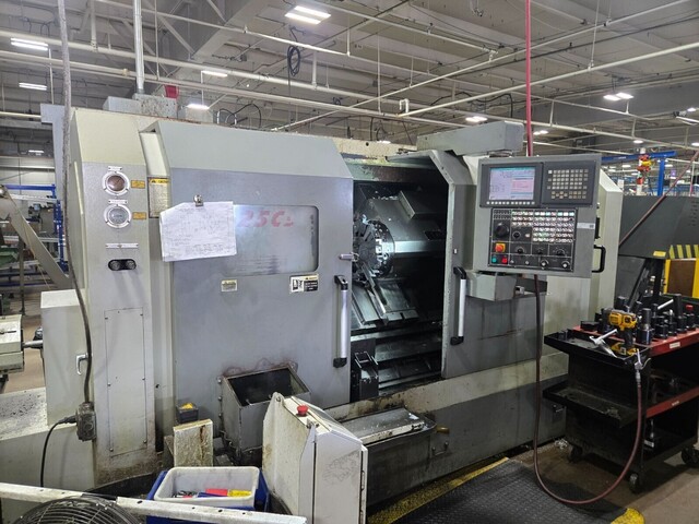 Leadwell #LTC-25CL, CNC Lathe, 8.2" X, 42.9" Z, 26.3" swing, 17.7" turning diameter, 40.1" machining length