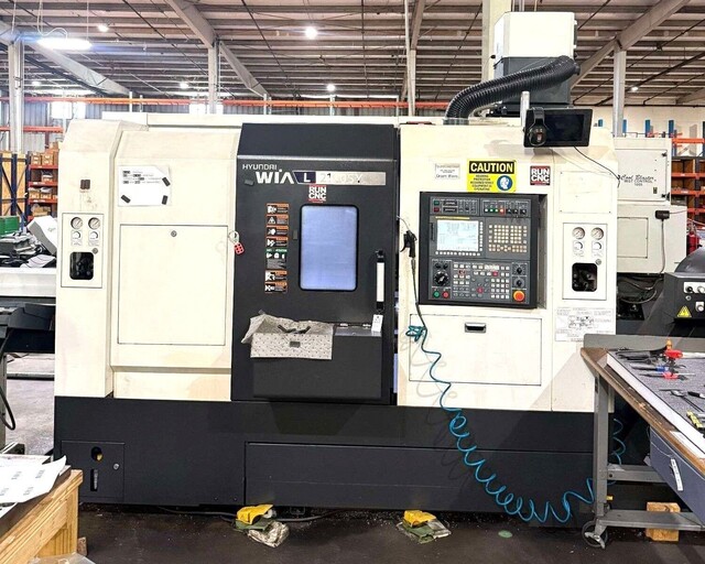 Hyundai Wia #L2100SY, Multi-Axis CNC Lathe, 8.26" X, 3.93" Y, 22.83" Z, 24.8" swing, 13.18" turning diameter