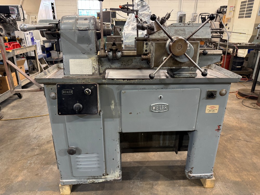 10.24" x 13.78" Weiler #RDU-260/28, Precision Capstan Lathe