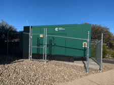 500 KW Cummins #DFEK, diesel generator set, 3-phase, QSX15-G9 engine, 1800 RPM, Tier 2, sound attenuated