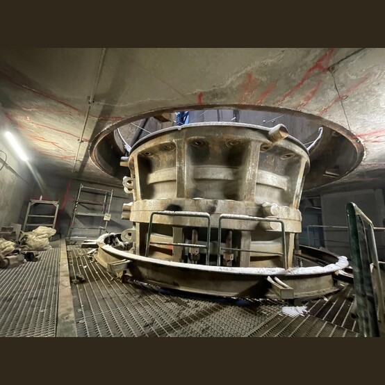 60" x 109" Allis Superior #60-109-Superior-M-II, Gyratory Crusher, hydroset, 6,425 TPH @ 10" discharge, 750
