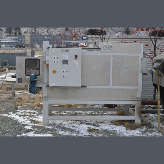 Oberlin #OPF21-MLP, Pressure Filter, 21 sq.ft. filter area, 45" psi max. filter pressure, 40" media length