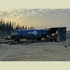 Nor-Tec Gold Machine #GM250, Trommel Gold Wash Plant, 250 yd/hr., 10.5' x 16' feed hopper, 40" tailing