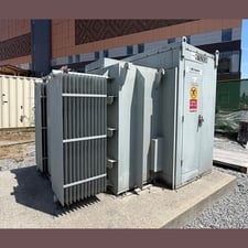 1500 KVA 24940 x 12470 Delta Primary, 600Y/347 Secondary, Cooper Power Systems, Liquid Filled Distribution