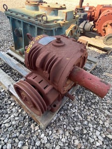 SURPLUS GEAR DRIVE; MFG: PFAUDLER; MODEL: FMDWV-50500-BJD; SN: 5-00673-P; SIZE: 5.0; RPM: 176; O.A. RATIO: