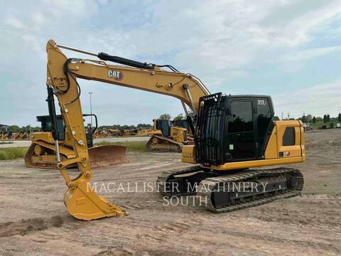 Caterpillar 313, 125 hours, S/N: JHR20450, 2022