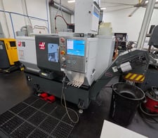 Haas #ST-10, CNC lathe, 25.2" swing, 1.7" bar, 6" chuck, 12 turret stations, 6000 RPM, 2016
