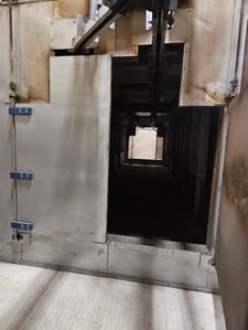 84" width x 420" L x 84" H, Convection Dry-Off Oven