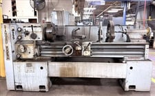 17" x 60" Standard, Modern #SM-17 Series 4000 engine lathe, 10.5" swing over cross slide, 4-jaw 15" chuck, 3"