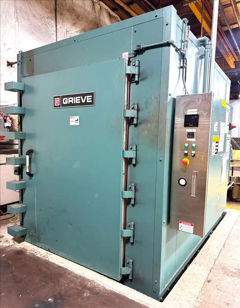 48" width x 72" H x 48" L Grieve #B1-1200, walk in electric oven, 1200°F