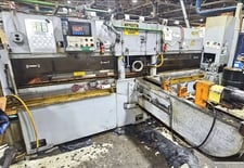 No. 350S-200 Anderson Cook, spline roller, 48" rack, 65" L support arm, 125 HP hydraulic power unit, Allen