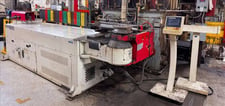 Alpine #AB89NC, hydraulic tube bender, PLC touch screen Control, single stack draw bending, Y/B Axes manual