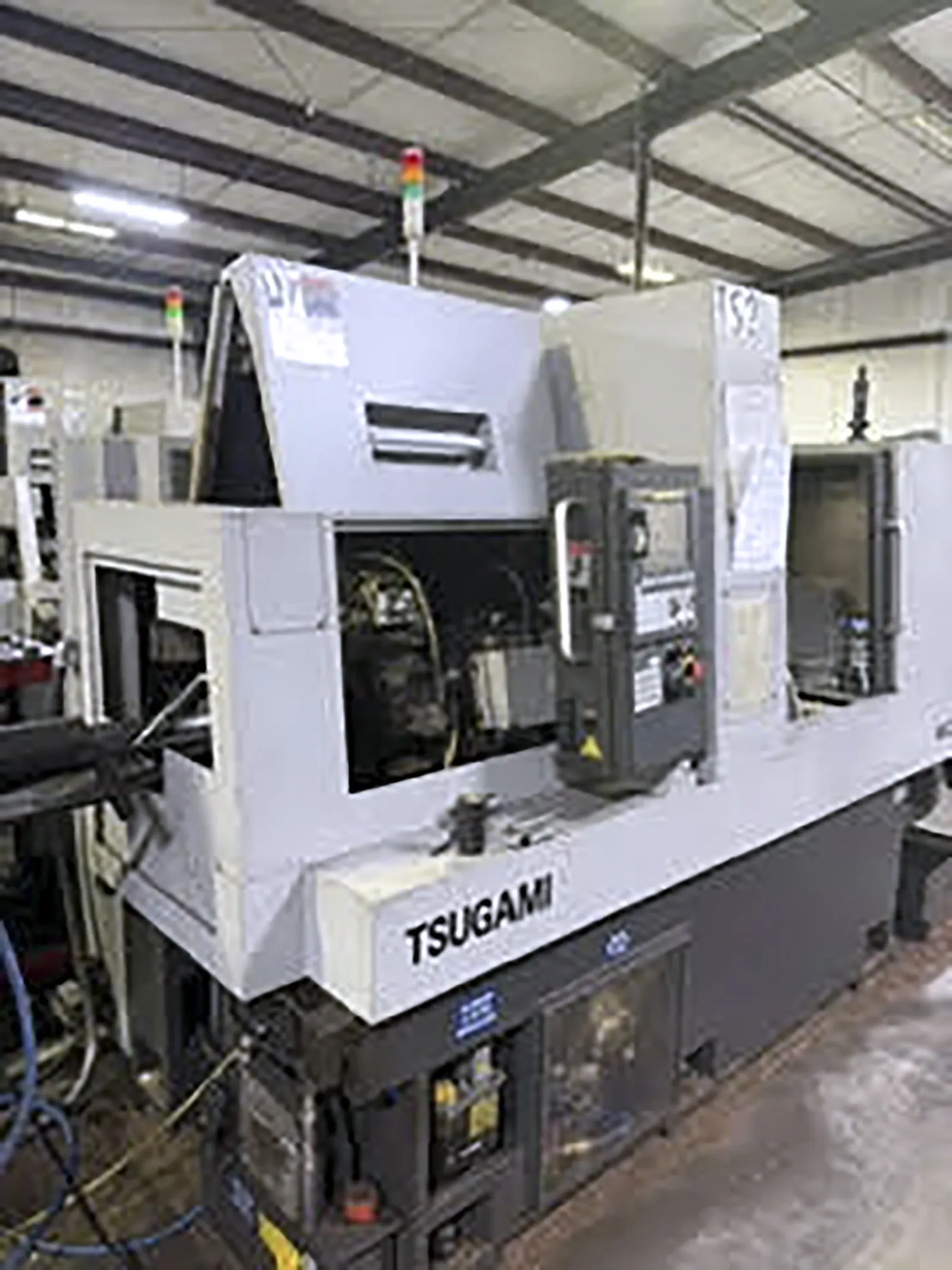 Tsugami #B0385, CNC swiss lathe, 1.5" bar, 9.84" length, 14.8 HP, 6000 RPM, 5-Axis, 23 tool, FMB Turbo 3-36