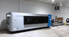 Cylaser #CY2D-LM3015, fiber laser, 4000 watt, 5' x10'tbl., 122" X, 61" Y, 4.7" Z, 1" Carbon Steel capacity