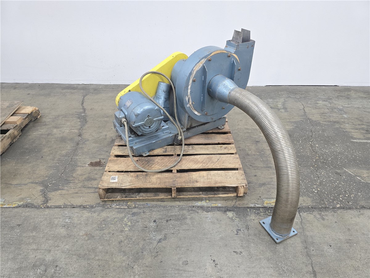 Blower, 7.5 HP Allis-Chalmers motor, 3500 RPM, Fr.215, 220-440 V., 3 Ph., aluminum housing & impeller