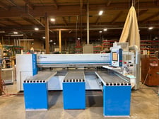 Holzma #OPT-HPP380/31/31/P, CNC Horizontal Panel/Beam Saw, 15" cutting capacity, 12' carriage infeed, 5'-6"