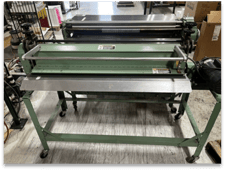 Potdevin #NTZ42, 42" Medium Duty Roll Coating Machine with #W42 Rotary Press / Wringer
