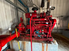 CUMMINS 208 HP DIESEL ENGINE DRIVEN FIRE PUMP PACKAGE - PEERLESS 1500 GPM HORIZONTAL SPLIT-CASE, FIRETROL