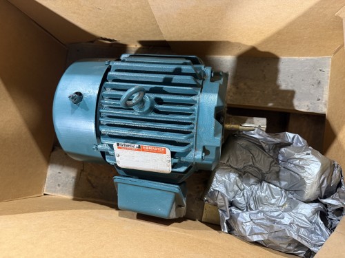 5 HP 1745 RPM Reliance #P18G4903, Electric Motor, Frame 184T, 230/460 Volts, 3PH