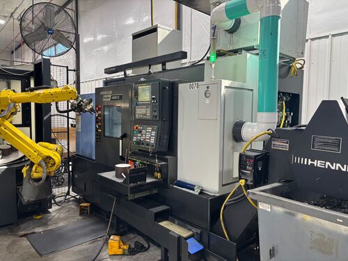 Daewoo Doosan #Puma-2600SYII, CNC lathe, 30.7" swing, 10" chuck, 2" bar, 14.8" dia., 29.9" lgth, 4000 RPM, 20