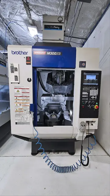 Brother #Speedio-M300X3, ultra-high-speed 5-axis CNC machining center, 22 automatic tool changer, 11.8" X