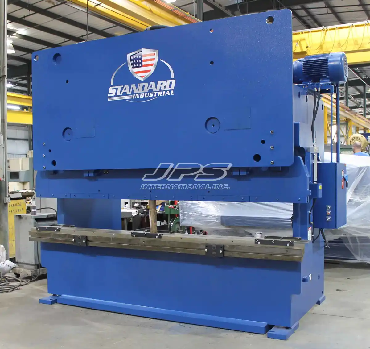 325 Ton, Standard Industrial #AB325-12, Hydraulic Press Brake, 12' overall length, 120" between housing, 8"
