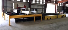 Koike Aronson #Lasertex-12x30, CNC laser, 4000 watt CO2, 12' x30'tbl., Fanuc C4000i-C source, Koolant Kooler