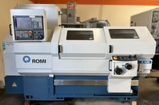 Romi #C-420, combination manual & CNC lathe, 17" swing, 8" chuck, 2" bar, 40" centers, 4000 RPM, 12.5 HP