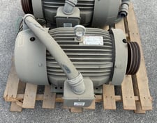 50 HP 1760 RPM Toshiba, Frame 326T, TEFC, 230/460 Volts, 3 phase Induction Motor, 118/59 amp, TIKK, (2