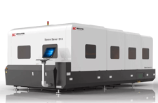 Bescutter #Space-Saver-510, CNC Fiber Laser, 3,000 watt, 5' x 10' table, Cypcut control, chiller unit