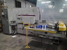 22 Ton, Murata #Motorum-2044EZ, CNC Turret Punch, 49.21" x 49.21" max. sheet, 51.18" throat, 1/4" max.