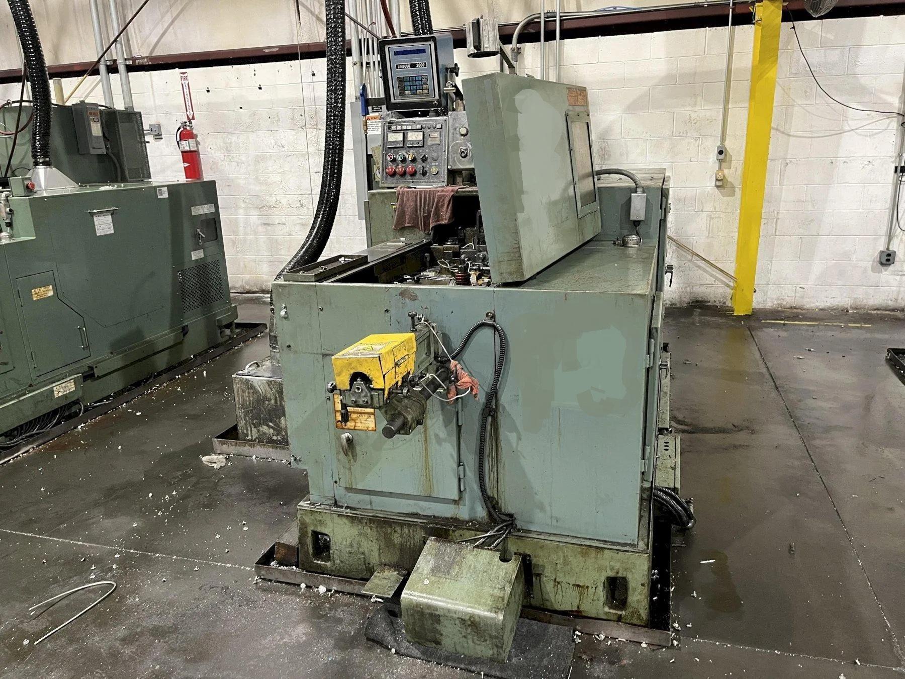 1/4" x 2-3/8" Nakashimada #NP-60, 2-Die 3-Blow Cold Header, 2" max. shank length, 50-200 PPM, 1996