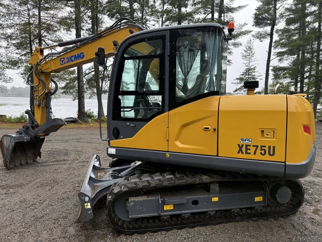 XCMG XE75U, Excavator, 60 HP Kubota engine, 70 hours, 2023